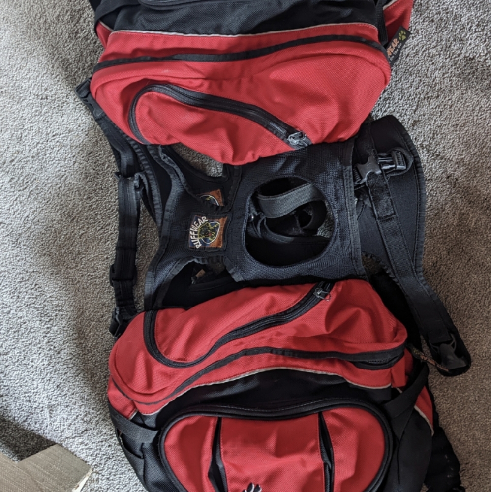 RuffWear Palisades Multi-Day Large Dog Pack size L/XL